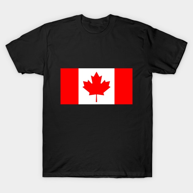Canada flag T-Shirt by PedroVale